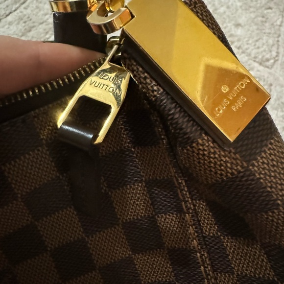 LOUIS VUITTON DAMIER CANVAS PORTOBELLO GM HOBO BAG - Picture 4 of 7